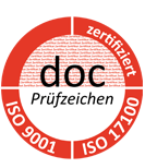 Siegel docConsult Zertifizierung