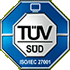 TÜV Zertifizierung ISO 27001